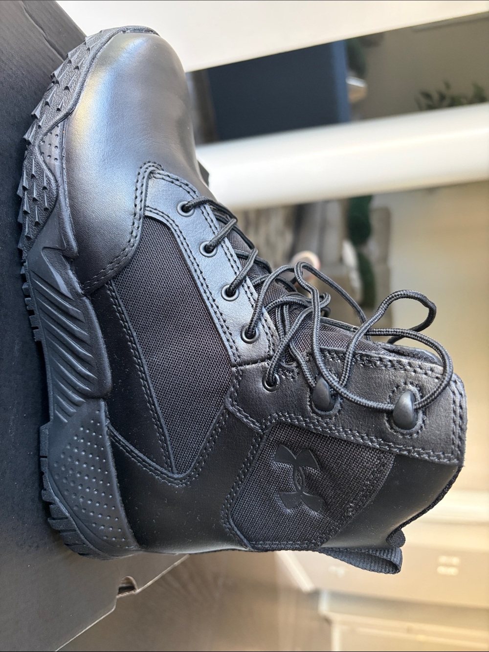 Under Armour All-Black Tactical Women’s Work Boots